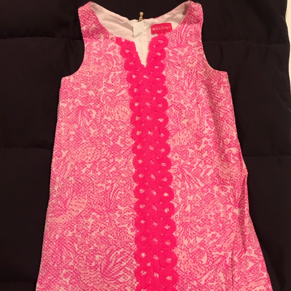Lilly Pulitzer x Target Girls Pink Shift Dress - L